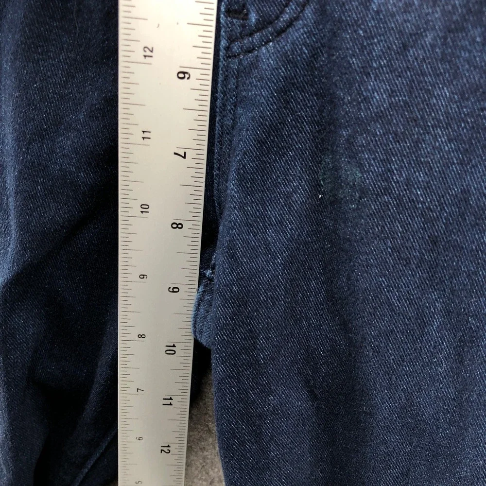 Uniqlo Ultra Stretch Legging Pants Womens XS Blue Jeggings Mid Rise Pull On - Picture 6 of 8